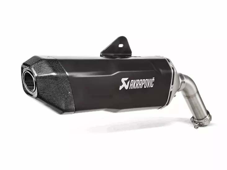 Äänenvaimennin Akrapovic Slip-On Line Titaani F 750 GS, F 850 GS, F900 GS - Moottoripyörän äänenvaimentimet - 3831126427436 - 2