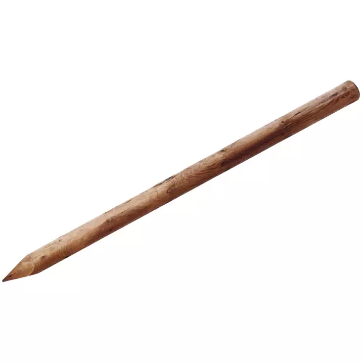 aitatolppa ruskea pyöreä - Aitatolpat ja aitatolpan hatut - 6438168108636 - 1