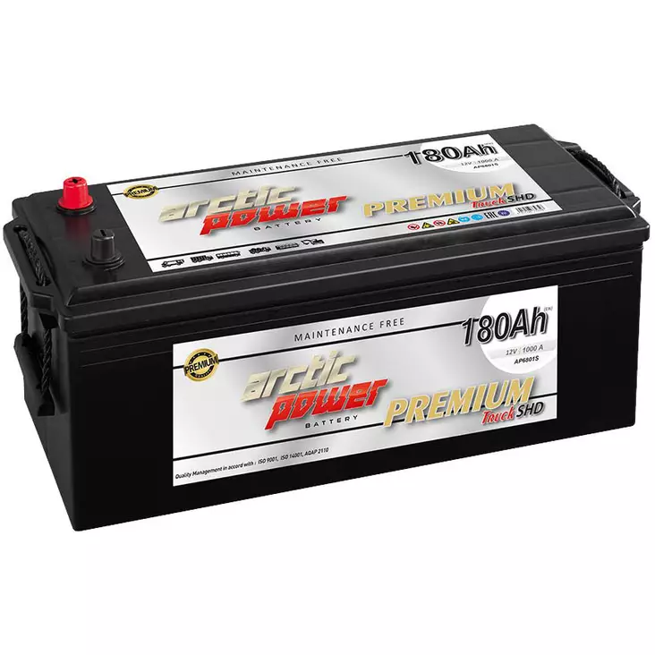 Arctic power shd smf 180ah akku - Auton akut 30-300Ah - 6417196779346 - 1