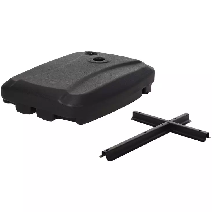 Aurinkovarjon jalka musta - Aurinkovarjot ja varjonjalat - 8719202960136 - 1