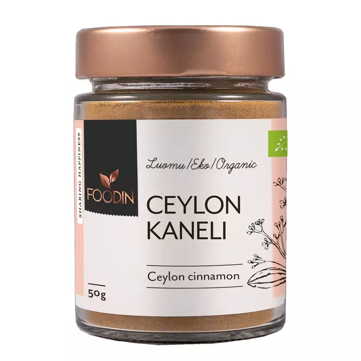 Kaneli 50g lasipurkissa - Mausteet - 6430051825156 - 1