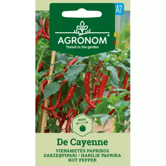 Agronom chilipaprika de cayenne - Siemenet - 4770168125896 - 1