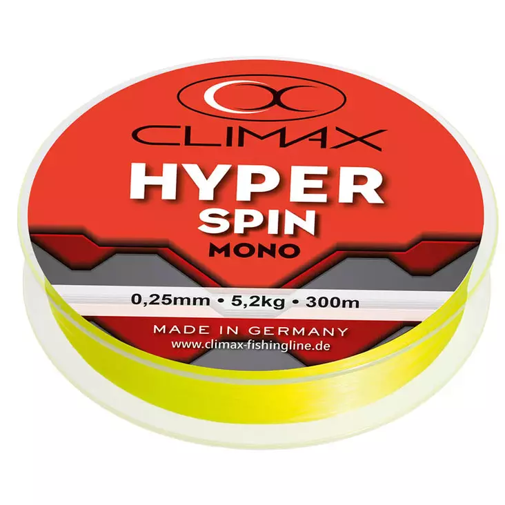 Climax Hyper Spin mono 0,25 mm  - Vetouistelusiimat ja siimapainot - 4048855340496 - 1