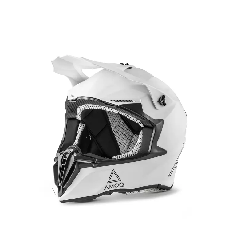 Crossikypärä AMOQ Airframe Valkoinen XS - Motocross ja enduro kypärät - 6438235251326 - 1