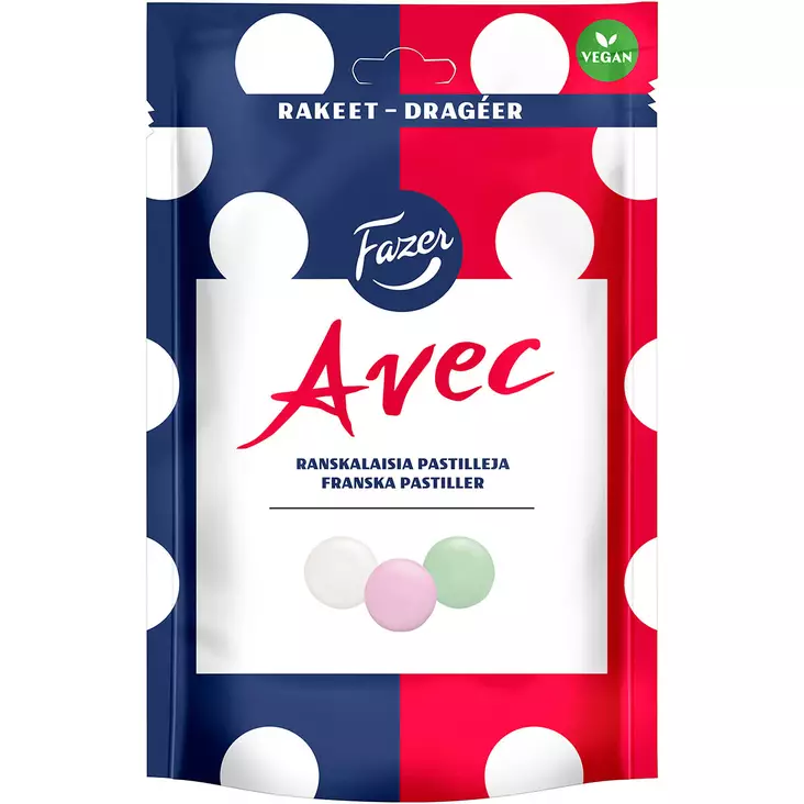 avec pastillit pussissa 175g - Karkkipussit - 6416453039926 - 1