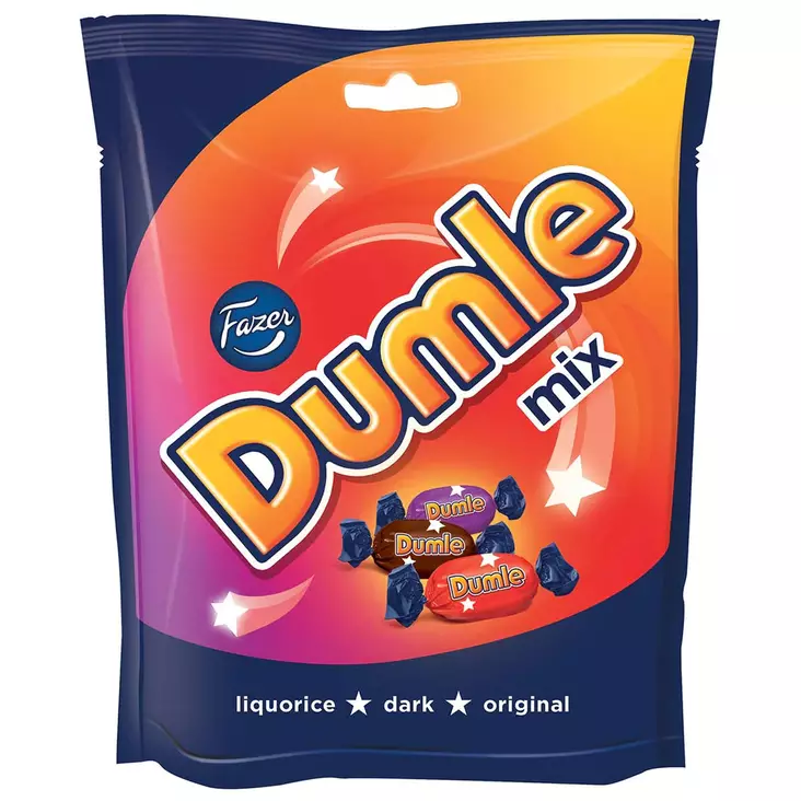 Dumle mix karkkipussi 200g - Karkkipussit  - 6416453032606 - 1