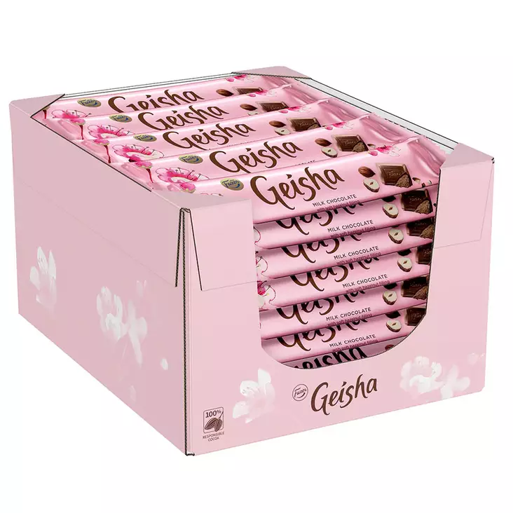 Geisha suklaapatukka laatikollinen 35x37g - Patukat - 6411404019026 - 1