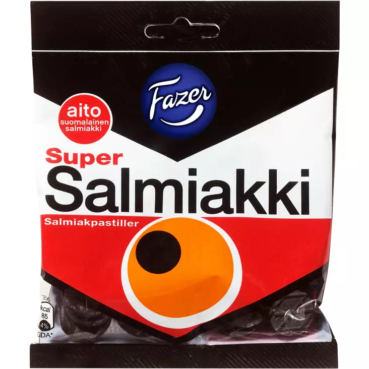 super salmiakki karkkipussi - Karkkipussit - 6411401037696 - 1
