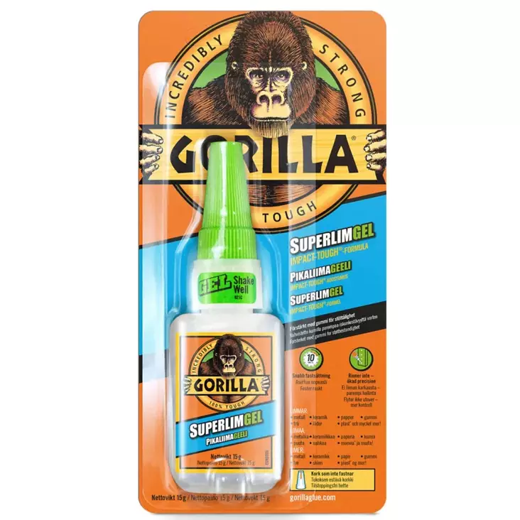 Gorilla superliima geeli - Pikaliimat - 5704947004286 - 1
