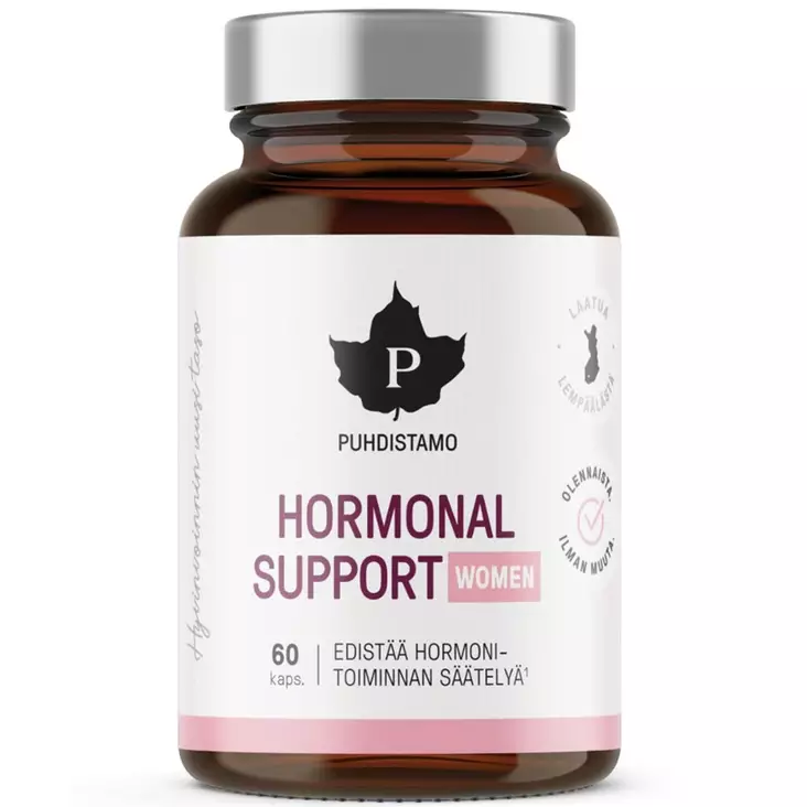 Puhdistamo hormonal support women naisten hormonitoiminnan säätelyyn - Vitamiinit ja jauheet - 6430028420766 - 1