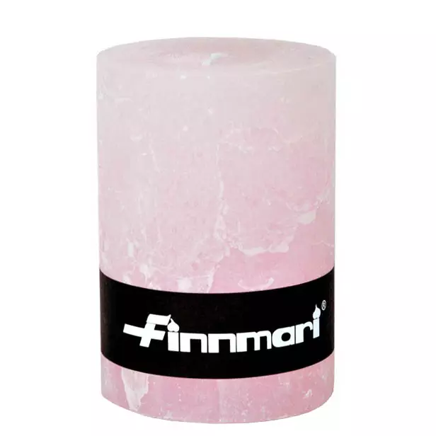 Vaaleanpunainen pöytäkynttilä - Pöytäkynttilät - 6416906236056 - 6