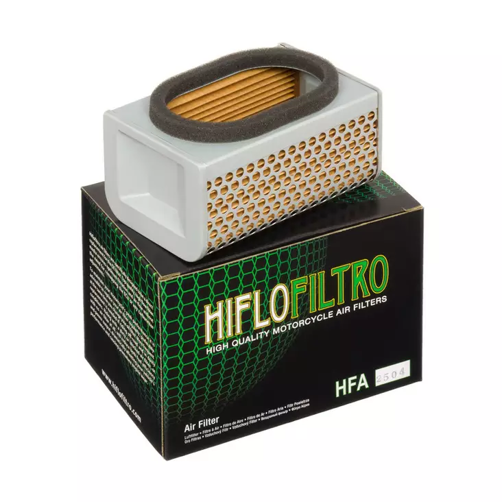 Ilmansuodatin Hiflo HFA2504 - HIFLO mottoripyörän ilmansuodattimet - 6438471321586 - 1
