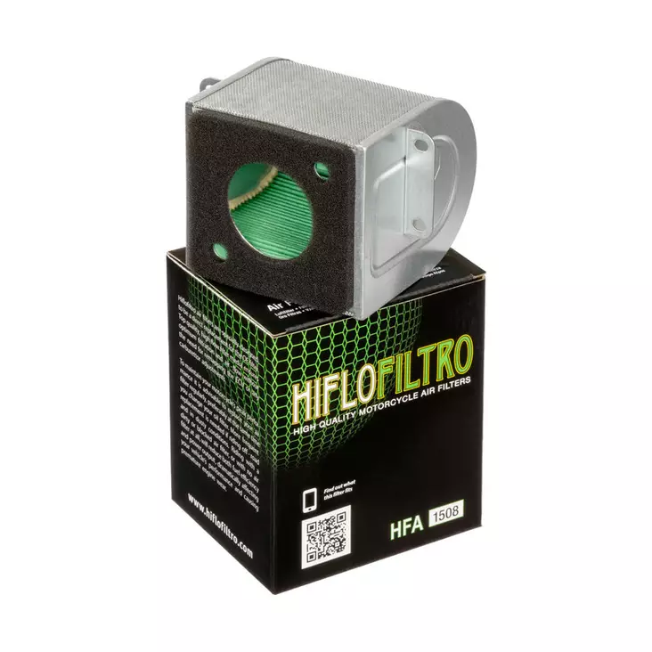 Ilmansuodatin moottoripyörä HiFlo HFA1508 - HIFLO mottoripyörän ilmansuodattimet - 824225123746 - 1