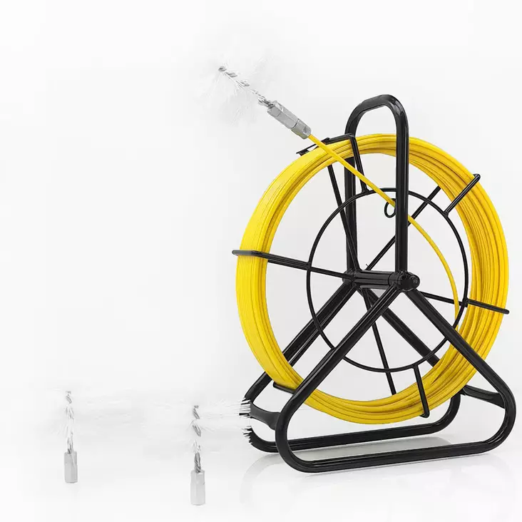 Ilmastointikanavan puhdistussetti - Nuohousharjat ja harjanvarret - 6438168104256 - 1