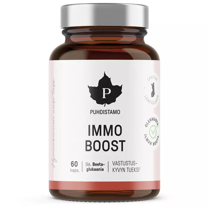 Immoboost 60 kapselia puhdistamo - Vitamiinit ja jauheet - 6430039229426 - 1
