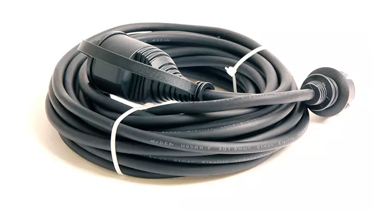 Jatkojohto 1-osainen 10m VSKB - Jatkojohdot ulkokäyttöön 230V - 6438140273116 - 1