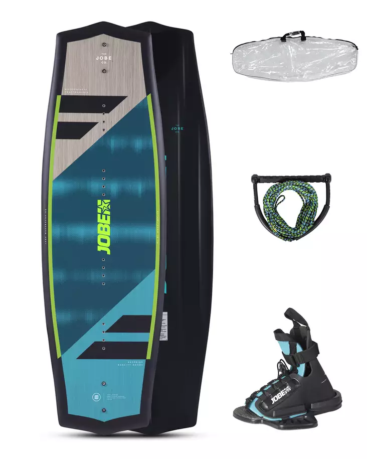 JOBE Jinx Wakeboard paketti 128 / Jr. side 33-39 - Vetorenkaat ja vesiurheilutarvikkeet - 8718181282536 - 1