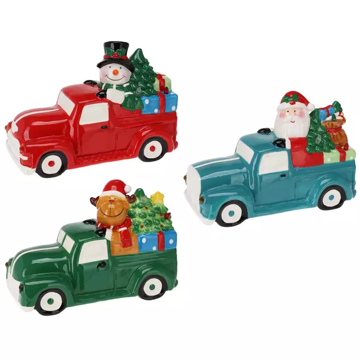 Joulukoriste auto led valolla lajitelma - Joulukoristeet - 8721037054676 - 1