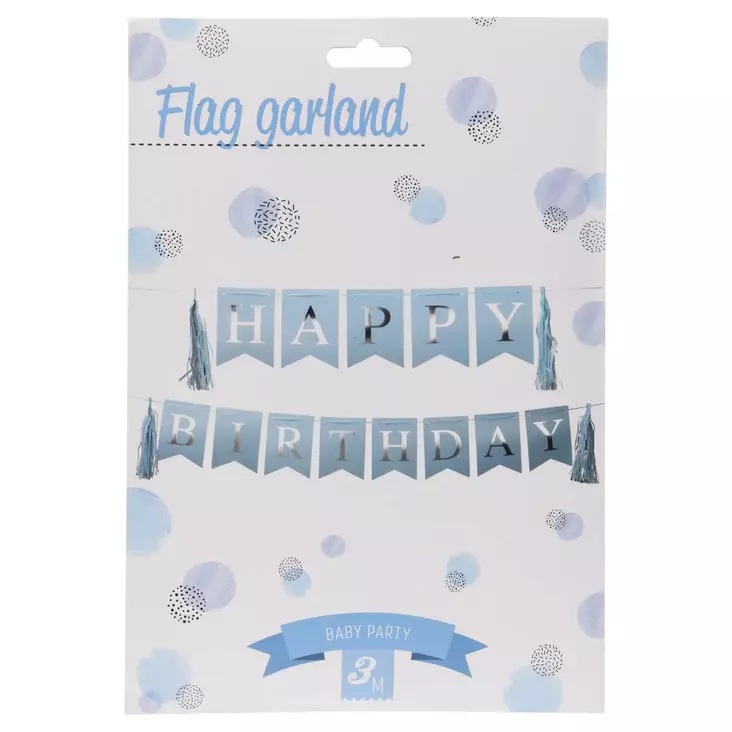 Happy birthday viirit - Askartelutarvikkeet  - 8720573570886 - 1