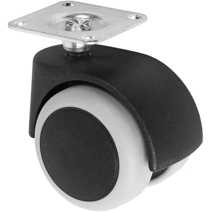 pisla kalustepyörä 50mm soft - Kalustepyörät - 6414675132456 - 1