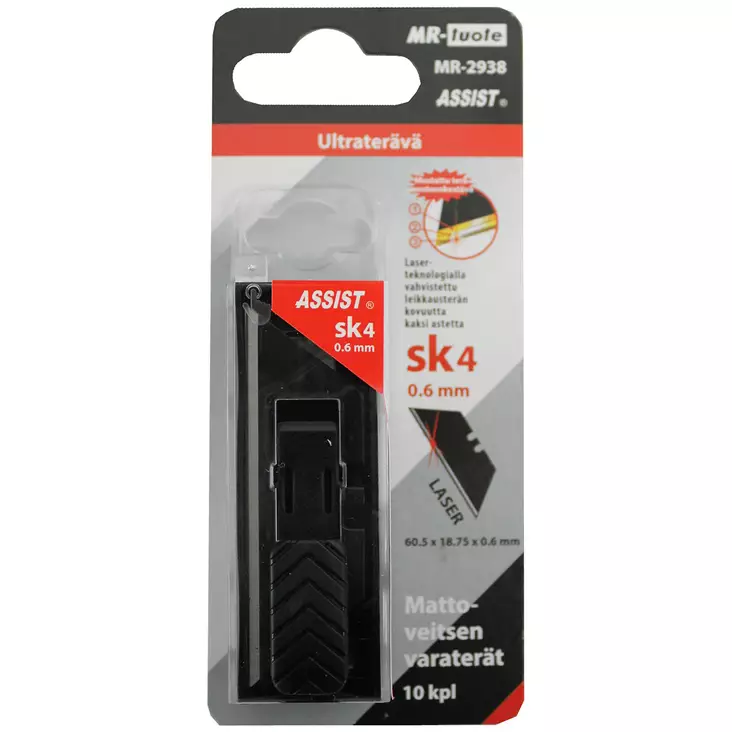 Ultraterävät sk4 varaterät mattoveitseen - Puukot ja mattopuukot - 6430074697426 - 1