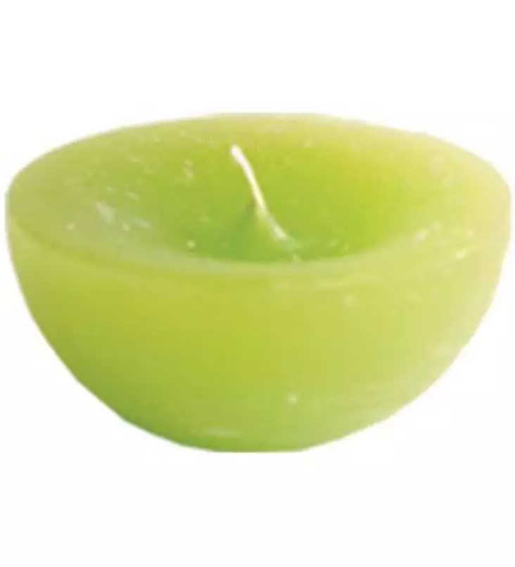 Kelluva kynttilä lime 4h - Pöytäkynttilät - 6416906270296 - 1