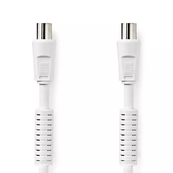 Koaksiaalikaapeli iec uros koaksiaali iec naaras liitäntään - Antennijohdot ja liittimet - 5412810425846 - 1