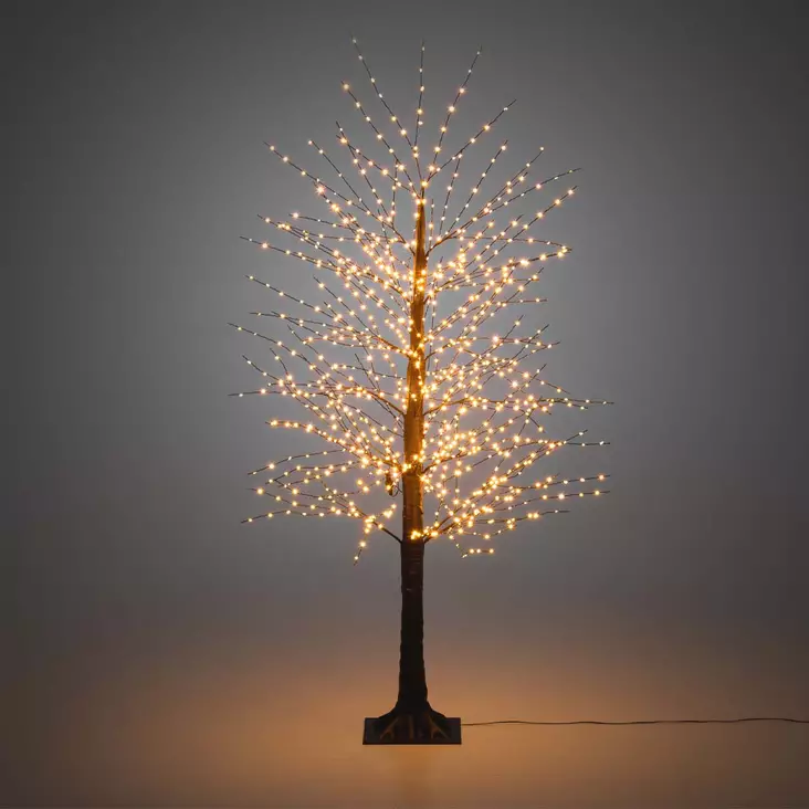 Valopuu amber 150 cm 960led - Valopuut - 6410416573106 - 1