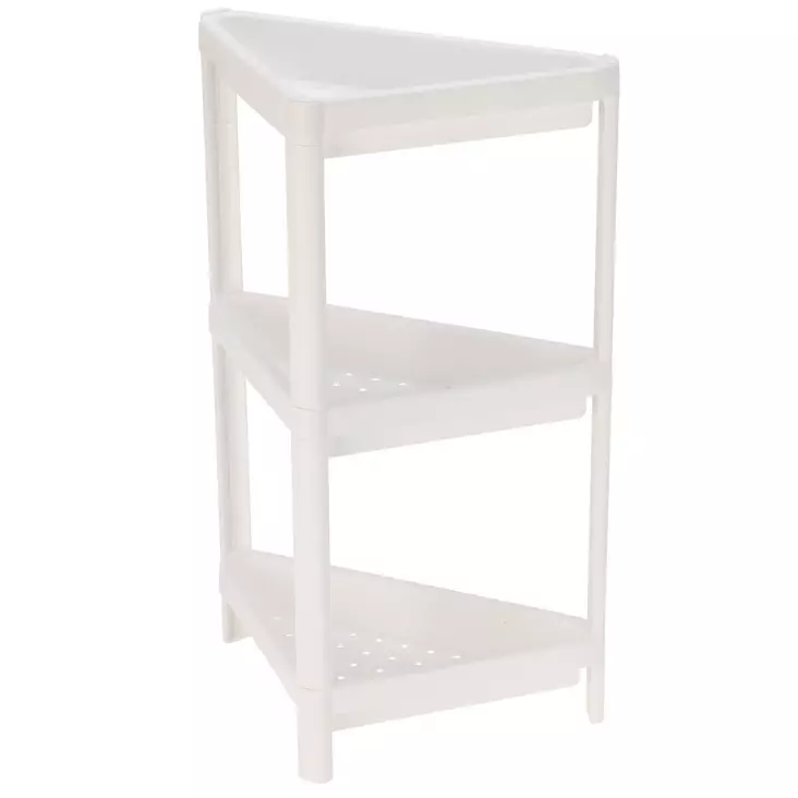 Kulmahylly kylpyhuoneeseen - Seinähyllyt ja hyllyköt - 8721037508186 - 1