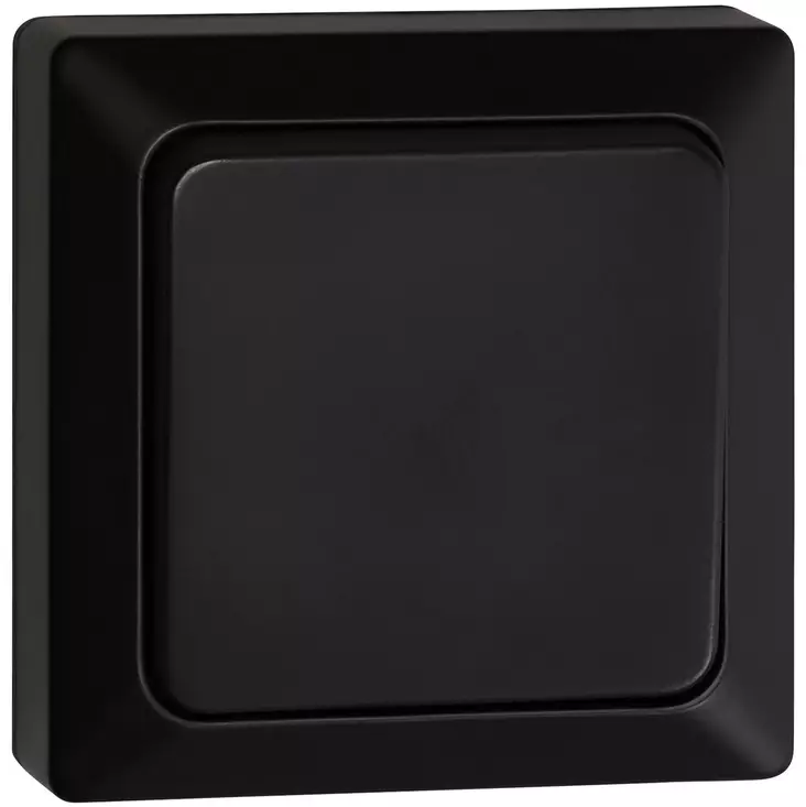 Kytkin pinta ip20 opal pro black - Sähkökytkimet ja himmentimet - 6438056309206 - 1