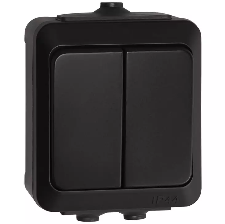 Kytkin 5 opal pro pinta asennettava 2 osainen - Sähkökytkimet ja himmentimet - 6438056309176 - 1