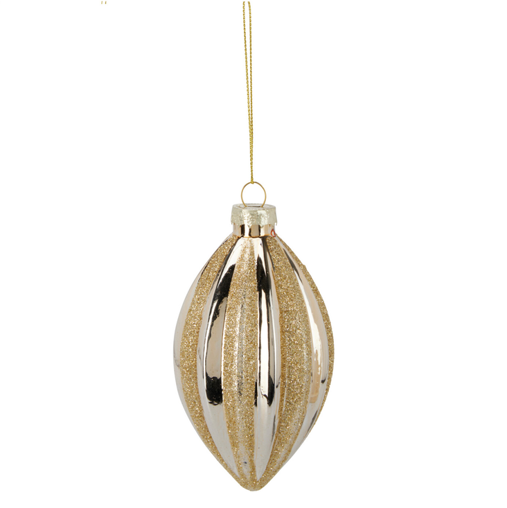 Elegantit lasikuulat joulukuuseen, 6?8cm - Kuusenkoristeet - 8721037664196 - 1