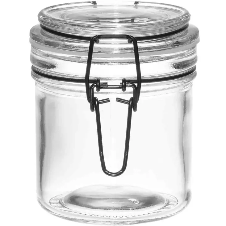Lasipurkki aromitiiviillä kannella 10 cm - Säilöntäastiat - 6410416302836 - 1
