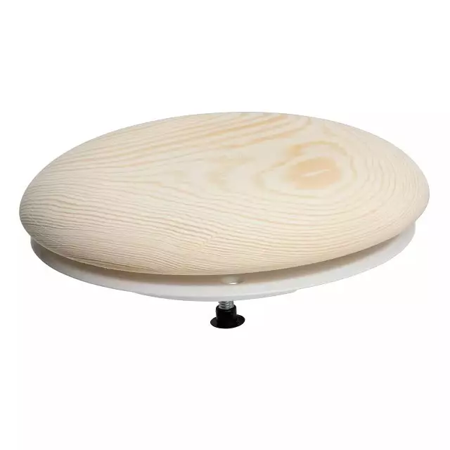 Lautasventtiili puu 125 mm - Poistoilmapuhaltimet ja ilmanvaihto - 4750492000526 - 1