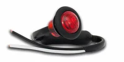 pyöreä äärivalo punainen - Peräkärryn äärivalot ja polttimot - 9335962007936 - 1