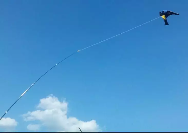 leijaileva haukkapelätin - Pulupiikit, pelotinnauhat ja pelottimet - 6418536008416 - 1