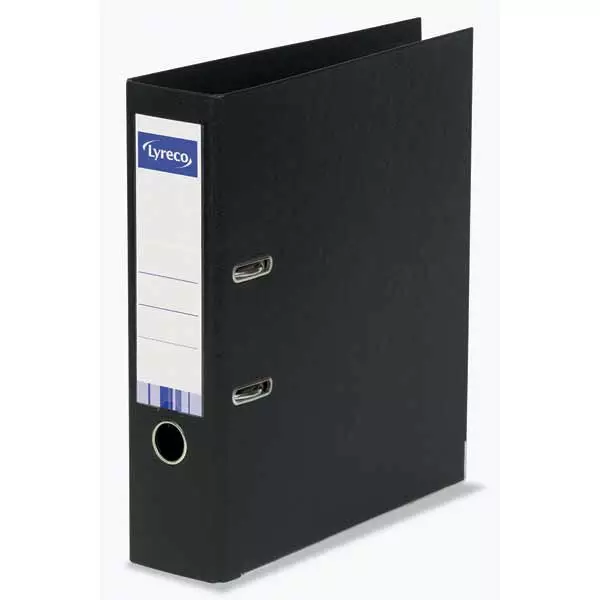 Lyreco mappi PP musta 80mm - Laskimet, mapit ja muovitaskut - 6420618442926 - 1