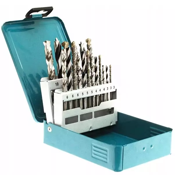 Makita poranteräsarja 18-osainen - Poravasaran terät - 088381411776 - 1