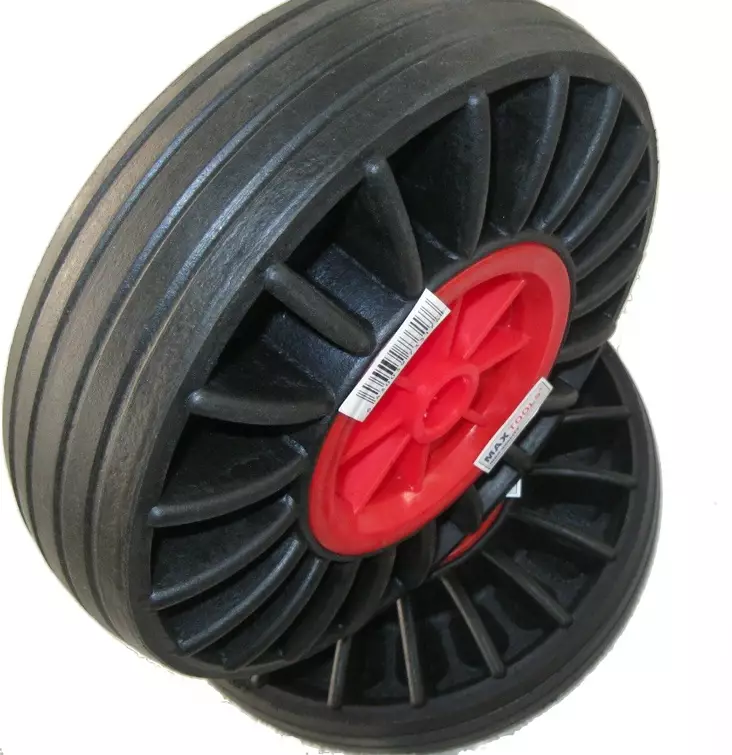 Massapyörä muovivanne 250x80mm yleisrengas - Umpikumipyörät - 6430039733176 - 1