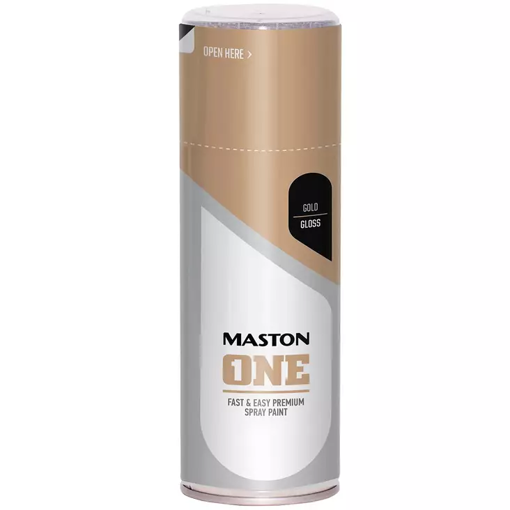 maston one kultainen spraymaali - Maalit ja spray-maalit - 6412490045876 - 1