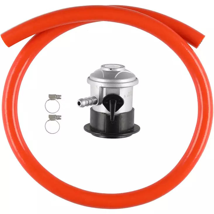 matalapainesäädin kaasuletkulla, painoventtiili - Kaasuletkut ja matalapainesäätimet - 6410413291416 - 1