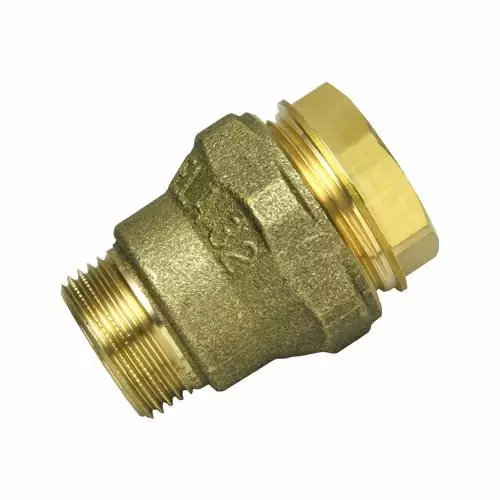 Muoviputken liitin 32 mm ulkokierre 1" - Messinki putkiliittimet, nipat ja tulpat - 6413820190426 - 1