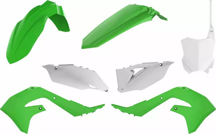 Muovisarja Kawasaki KXF450 19-23 OEM - Motocrosspyörien katesarjat - 14032836 - 2