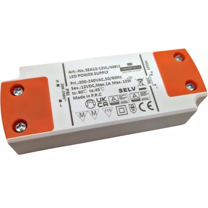 Snappy led driver 12v ? älykäs ja kompakti virtalähde led valoille - Muuntajat ja LED-muuntajat - 6438140438126 - 1