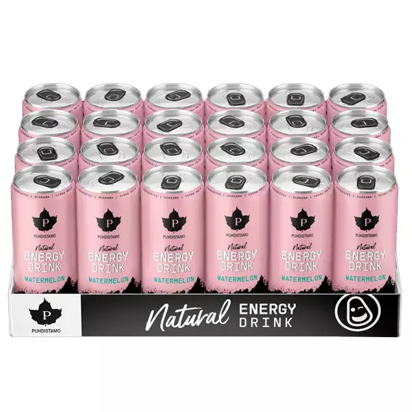 Puhdistamo vesimeloni energiajuoma 24 pack - Energiajuomat - 6430039229686 - 1