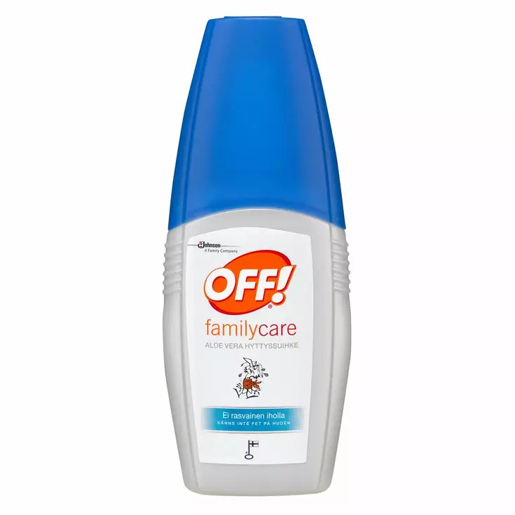 OFF Familycare Aloe hyttyskarkote 100ml - Hyönteismyrkyt - 6414400021406 - 1