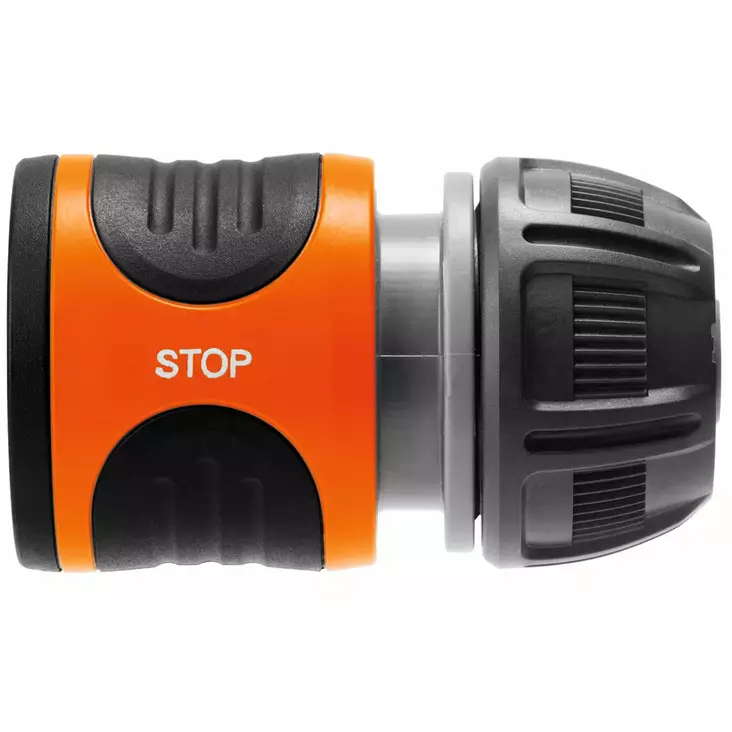 Gardena ogs sulkuliitin 13 15mm etunäkymä, power grip mutteri näkyvissä - Vesiletkuliittimet - 4078500011396 - 1