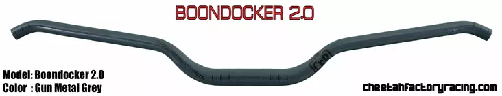Ohjaustanko CFR Boondocker 2.0 harmaa - Moottorikelkan ohjaustangot - 682863462296 - 2