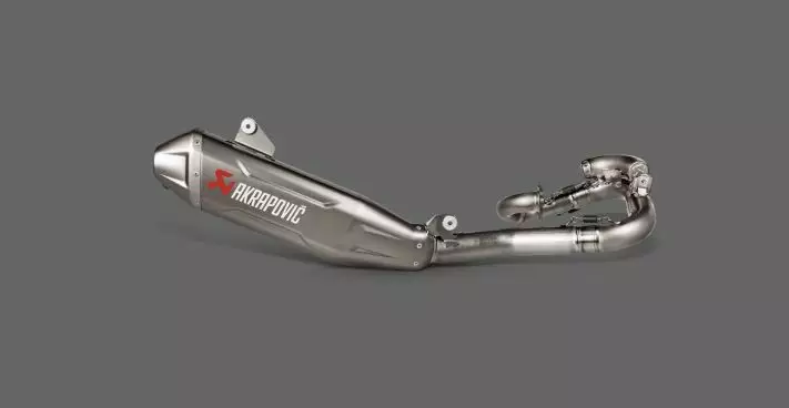 Pakoputkisto Akrapovic Evolution Line (Ti) YZ450F 2023- - Moottoripyörän pakoputkistot - 3831126418656 - 2