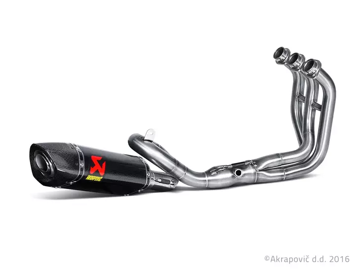 Pakoputkisto Akrapovic MT-09 14-20, XSR 900 16-20 - Moottoripyörän pakoputkistot - 3831113515016 - 2